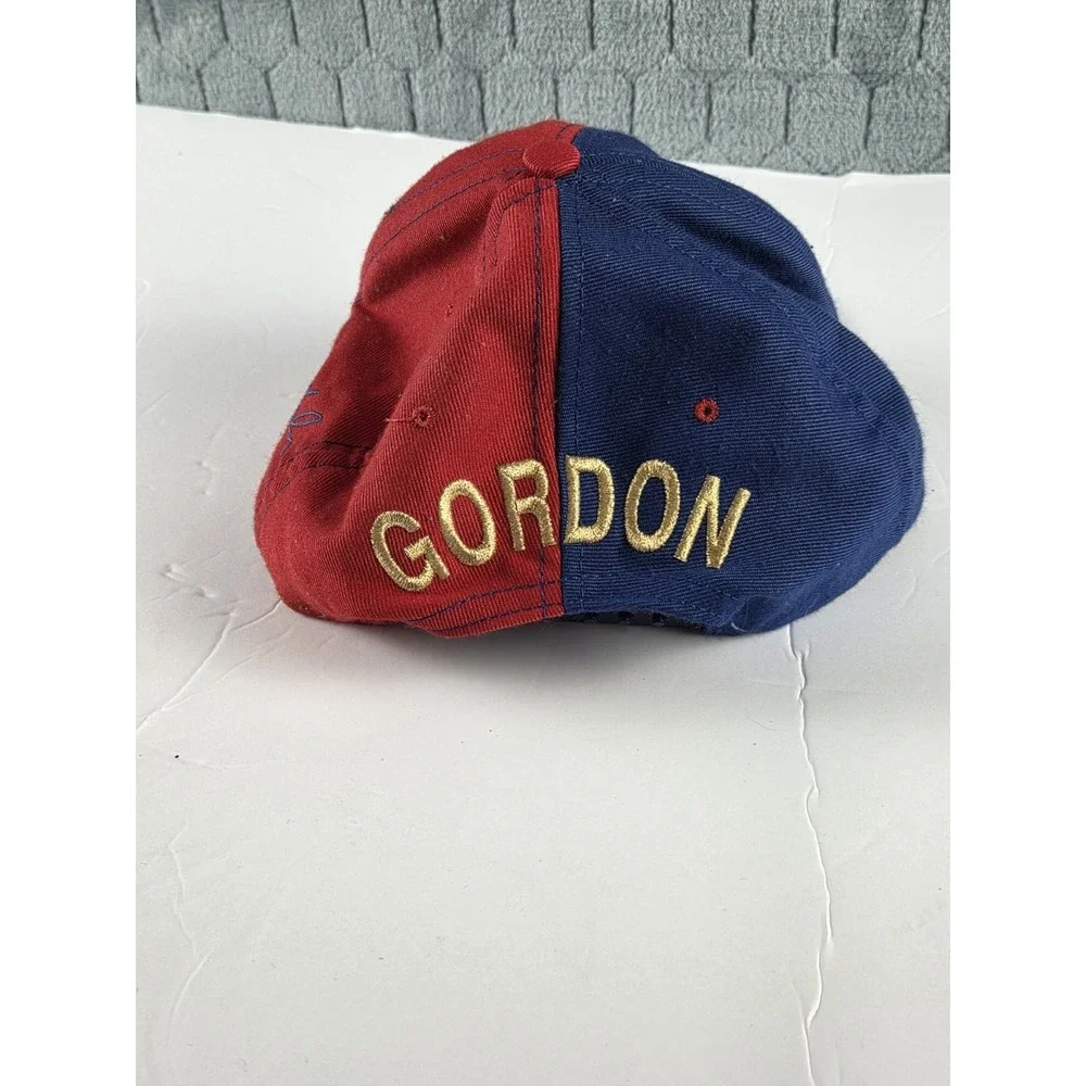 VTG  Jeff Gordon DuPont‎ Racing #24 Nascar Hat Cap Snapback Blue Red Gold